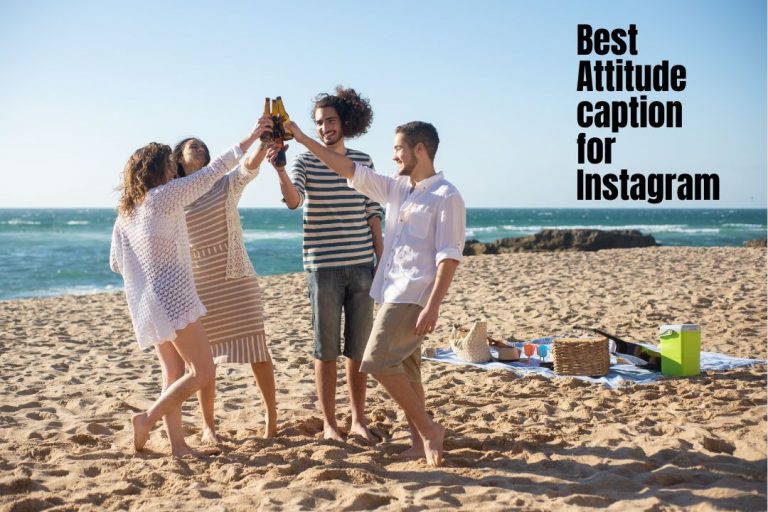 Best Attitude caption for Instagram