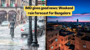 Rain forecast for Bangalore