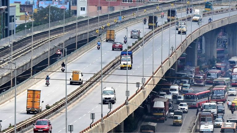 Peenya Flyover Set to Open for Heavy Vehicles